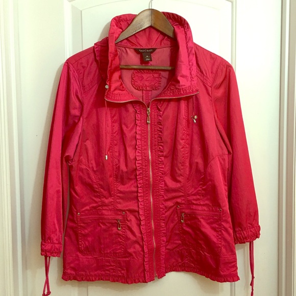 White House Black Market Jackets & Blazers - White House Black Market Ruffle Jacket